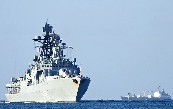Khu trục hạm RFS Admiral Panteleyev (BPK 548) của Nga